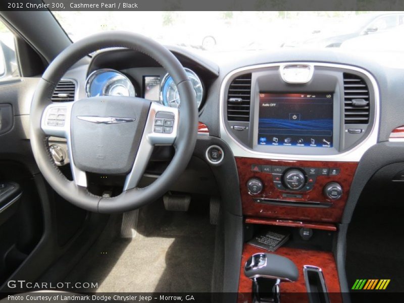 Cashmere Pearl / Black 2012 Chrysler 300