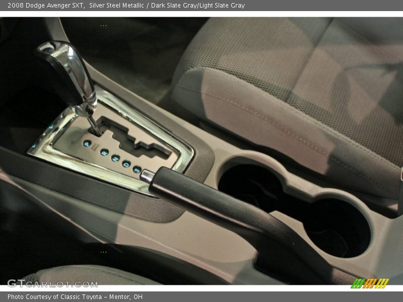 Silver Steel Metallic / Dark Slate Gray/Light Slate Gray 2008 Dodge Avenger SXT