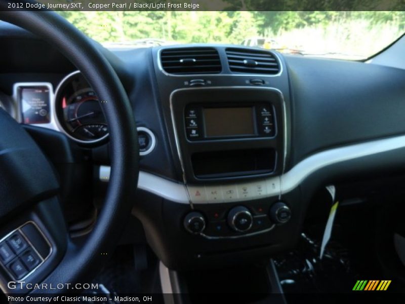 Copper Pearl / Black/Light Frost Beige 2012 Dodge Journey SXT