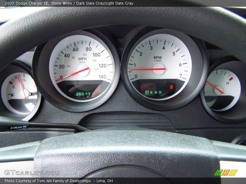 Stone White / Dark Slate Gray/Light Slate Gray 2007 Dodge Charger SE