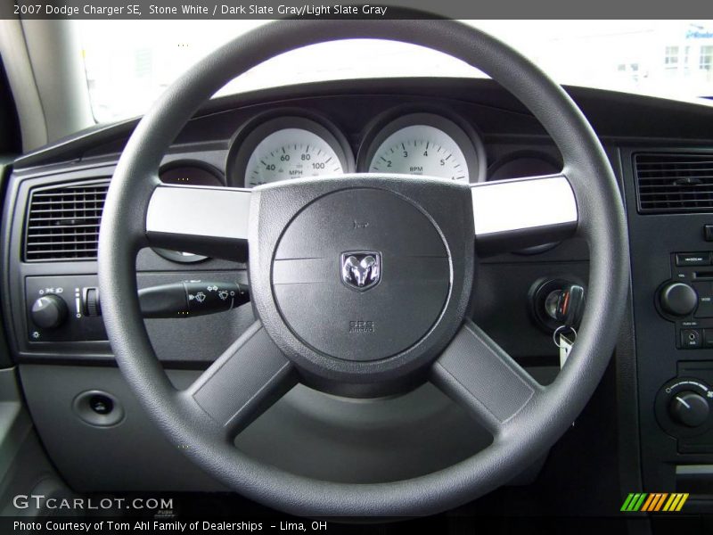 Stone White / Dark Slate Gray/Light Slate Gray 2007 Dodge Charger SE