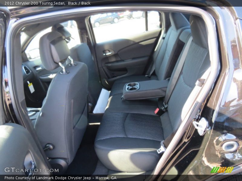 Black / Black 2012 Chrysler 200 Touring Sedan