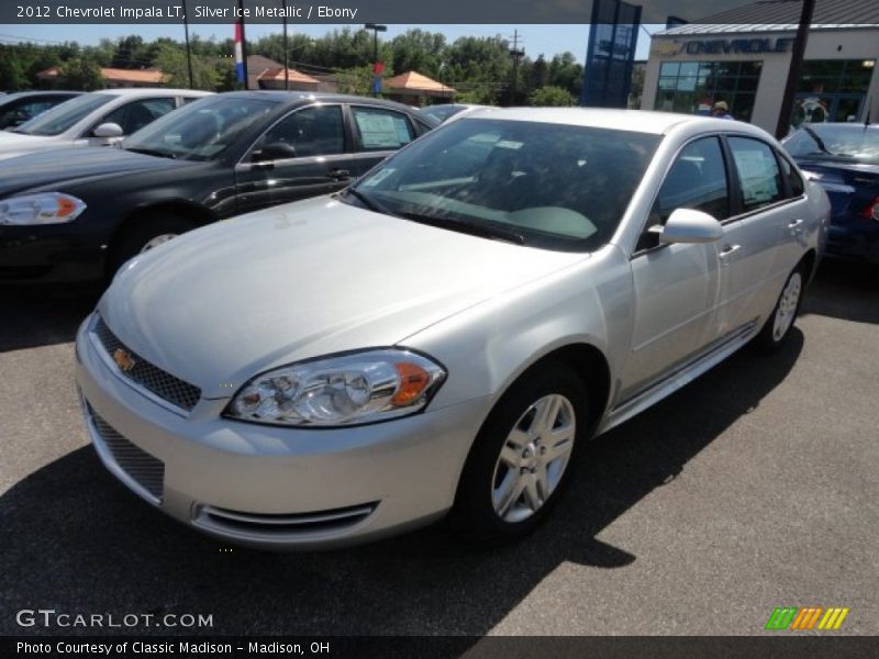 Silver Ice Metallic / Ebony 2012 Chevrolet Impala LT