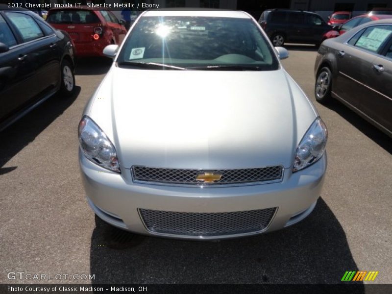 Silver Ice Metallic / Ebony 2012 Chevrolet Impala LT