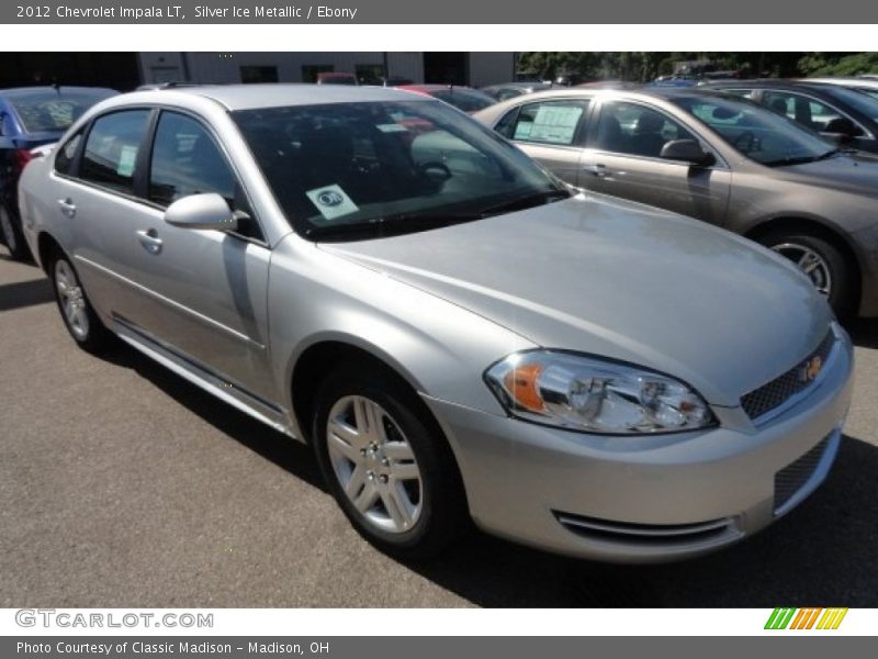 Silver Ice Metallic / Ebony 2012 Chevrolet Impala LT