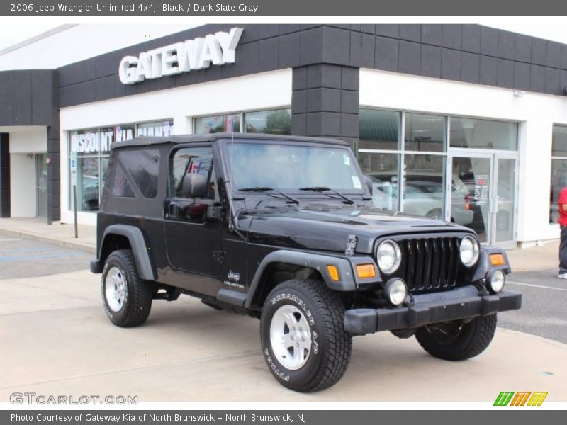 Black / Dark Slate Gray 2006 Jeep Wrangler Unlimited 4x4