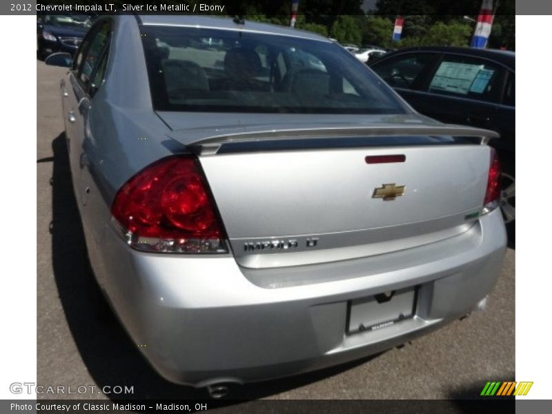 Silver Ice Metallic / Ebony 2012 Chevrolet Impala LT