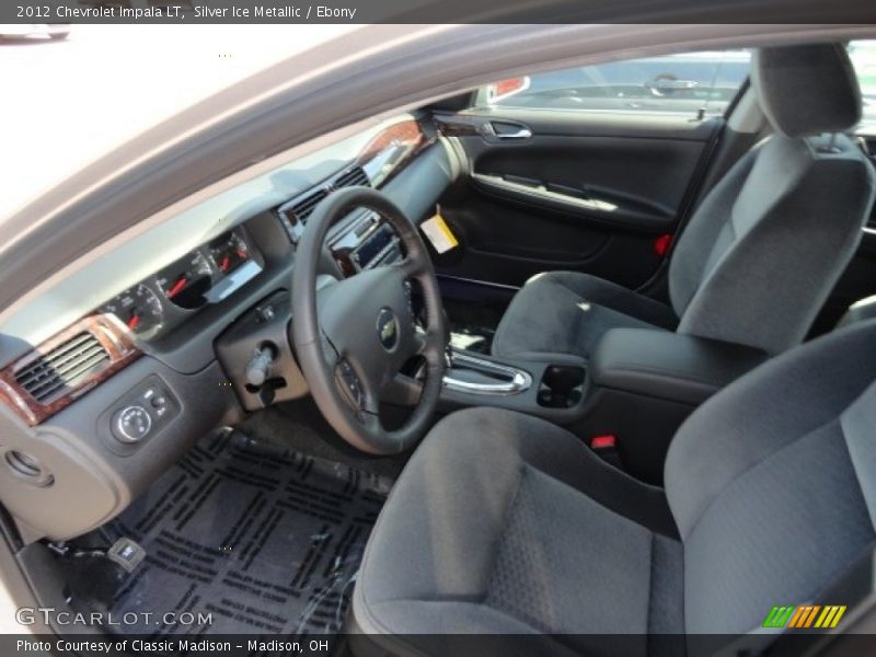 Silver Ice Metallic / Ebony 2012 Chevrolet Impala LT