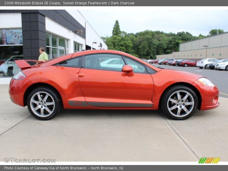  2008 Eclipse SE Coupe Sunset Orange Pearlescent