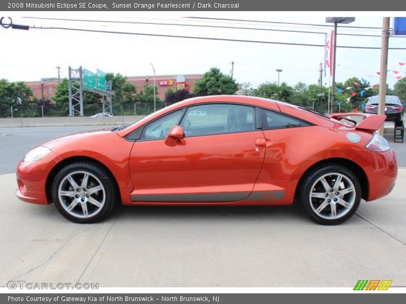  2008 Eclipse SE Coupe Sunset Orange Pearlescent