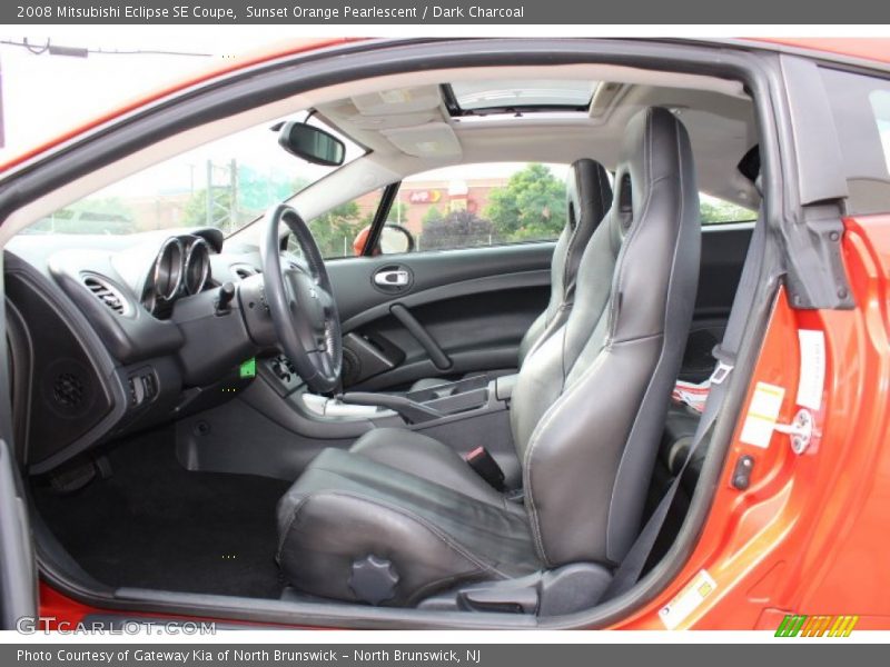  2008 Eclipse SE Coupe Dark Charcoal Interior