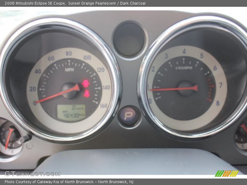 Sunset Orange Pearlescent / Dark Charcoal 2008 Mitsubishi Eclipse SE Coupe