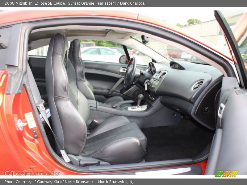  2008 Eclipse SE Coupe Dark Charcoal Interior