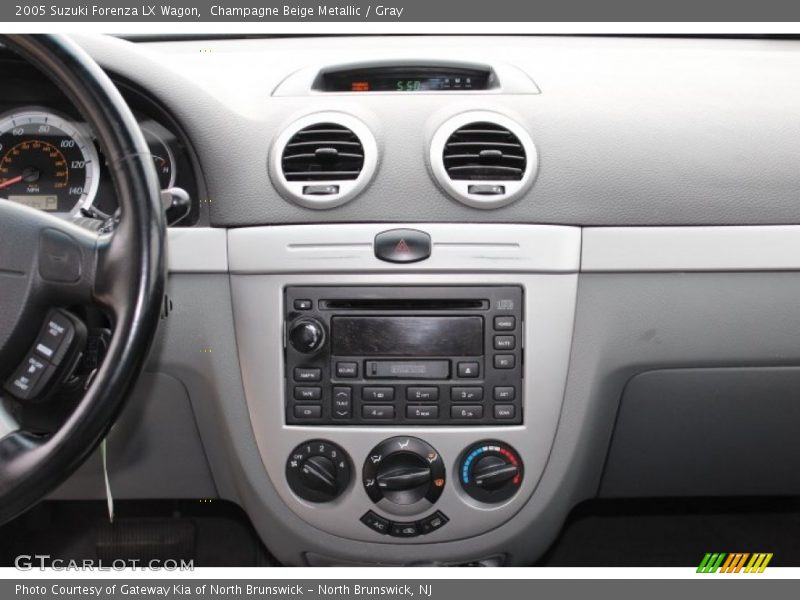Champagne Beige Metallic / Gray 2005 Suzuki Forenza LX Wagon