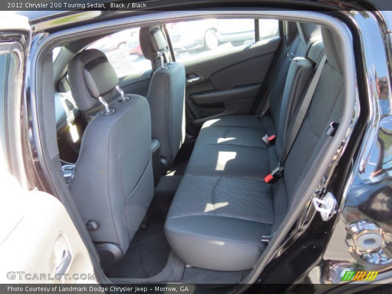 Black / Black 2012 Chrysler 200 Touring Sedan