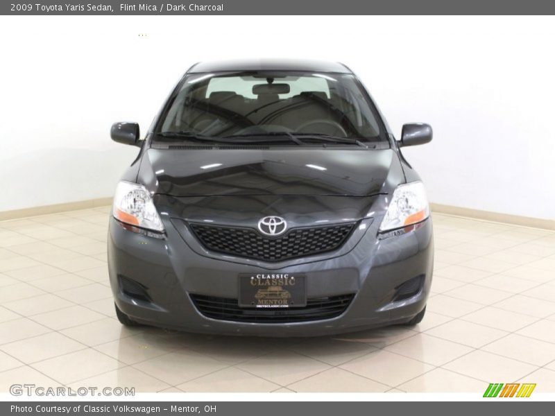 Flint Mica / Dark Charcoal 2009 Toyota Yaris Sedan