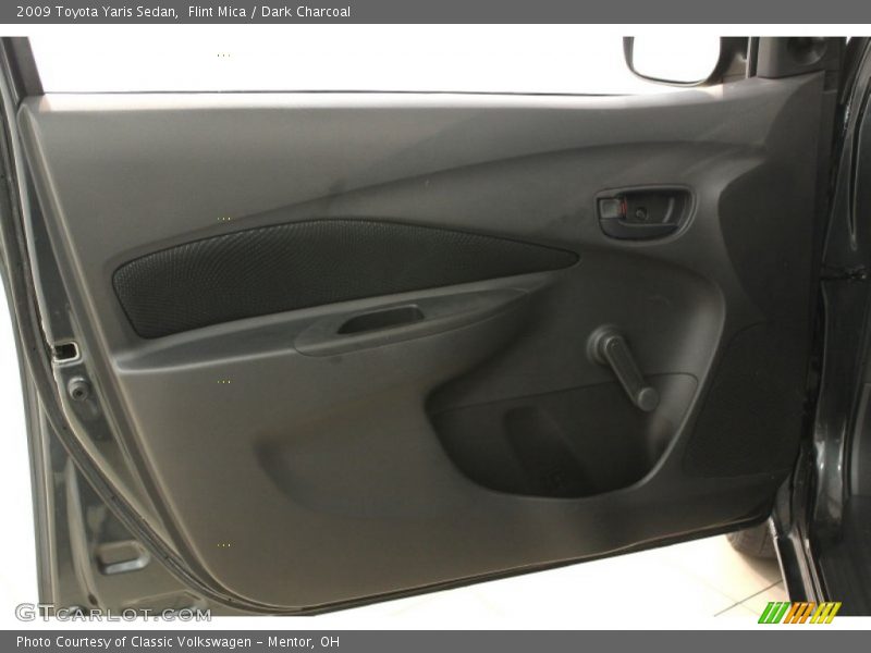 Flint Mica / Dark Charcoal 2009 Toyota Yaris Sedan