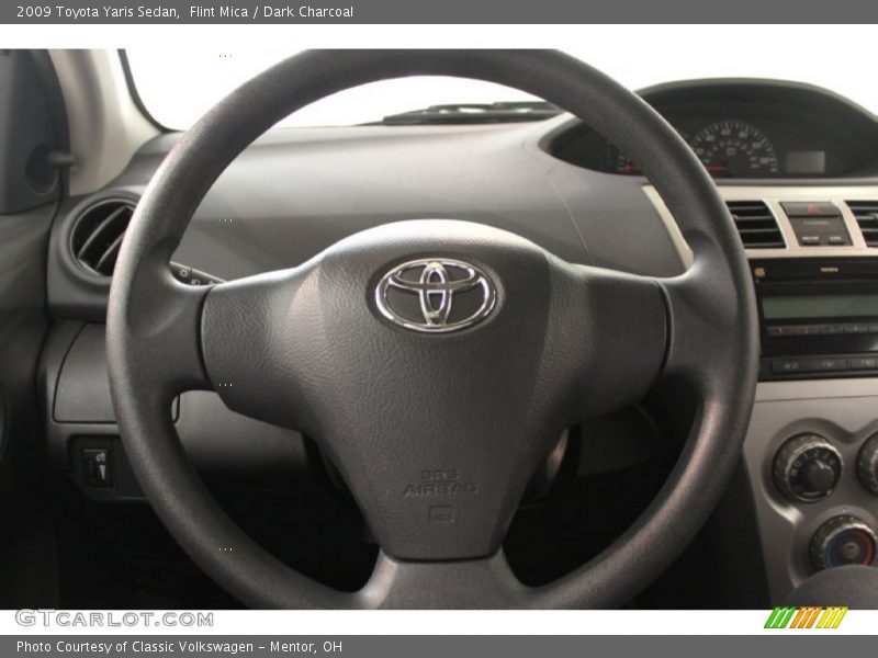 Flint Mica / Dark Charcoal 2009 Toyota Yaris Sedan