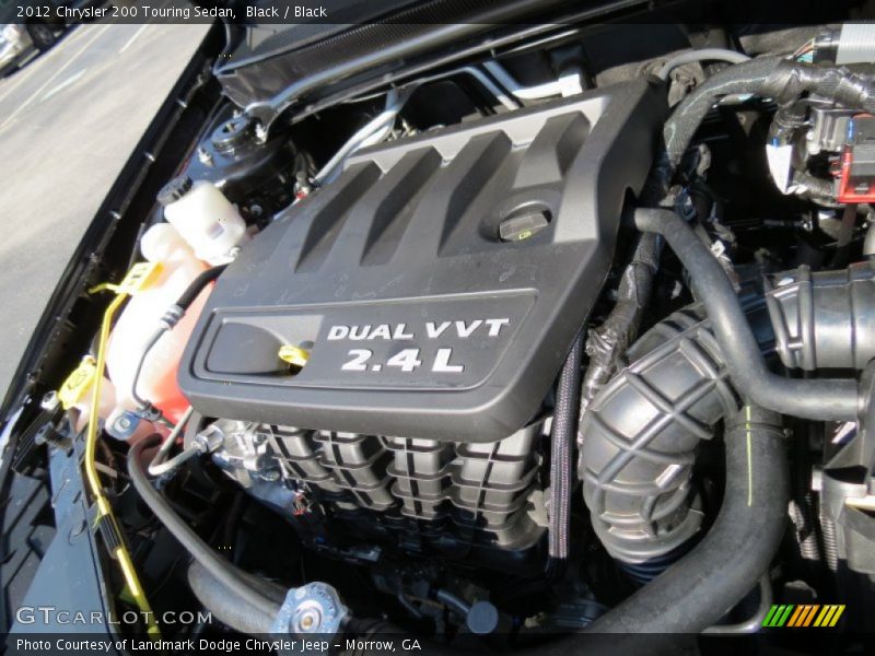 Black / Black 2012 Chrysler 200 Touring Sedan