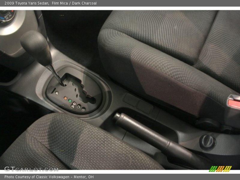 Flint Mica / Dark Charcoal 2009 Toyota Yaris Sedan