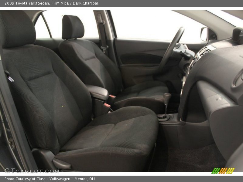 Flint Mica / Dark Charcoal 2009 Toyota Yaris Sedan