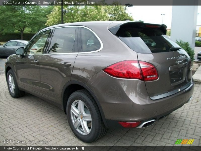 Umber Brown Metallic / Luxor Beige 2011 Porsche Cayenne S