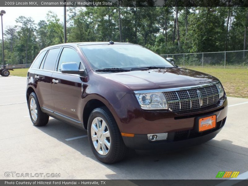 Cinnamon Metallic / Medium Light Stone 2009 Lincoln MKX