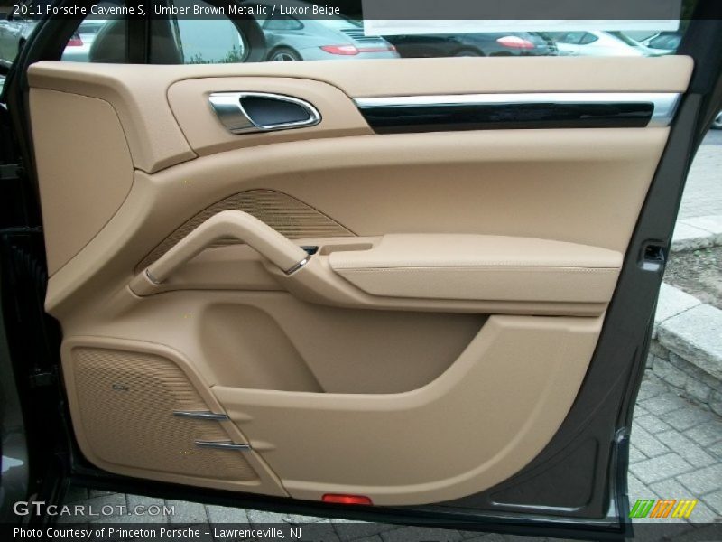 Umber Brown Metallic / Luxor Beige 2011 Porsche Cayenne S