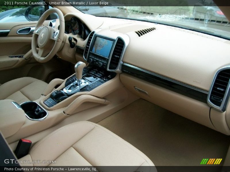 Umber Brown Metallic / Luxor Beige 2011 Porsche Cayenne S