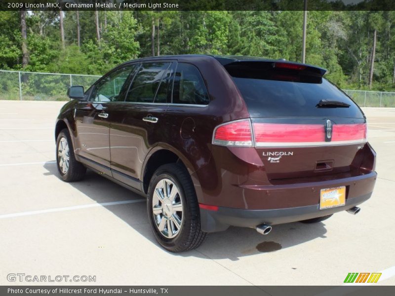 Cinnamon Metallic / Medium Light Stone 2009 Lincoln MKX