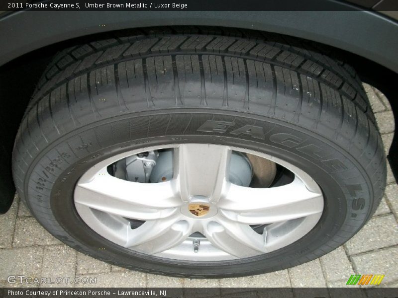 Umber Brown Metallic / Luxor Beige 2011 Porsche Cayenne S