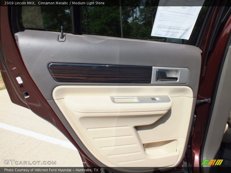 Cinnamon Metallic / Medium Light Stone 2009 Lincoln MKX