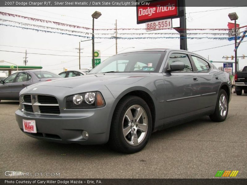 Silver Steel Metallic / Dark Slate Gray/Light Slate Gray 2007 Dodge Charger R/T