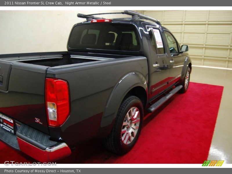 Night Armor Metallic / Steel 2011 Nissan Frontier SL Crew Cab
