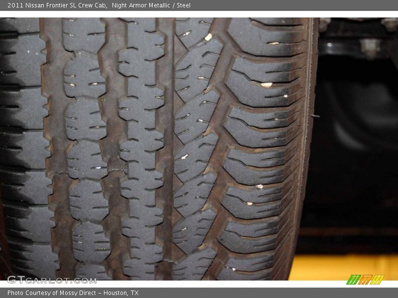 Night Armor Metallic / Steel 2011 Nissan Frontier SL Crew Cab
