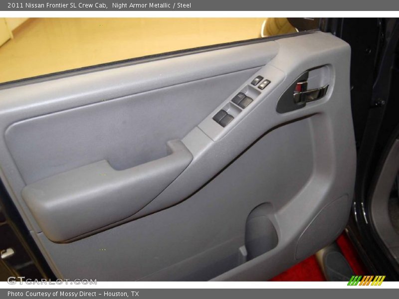 Night Armor Metallic / Steel 2011 Nissan Frontier SL Crew Cab