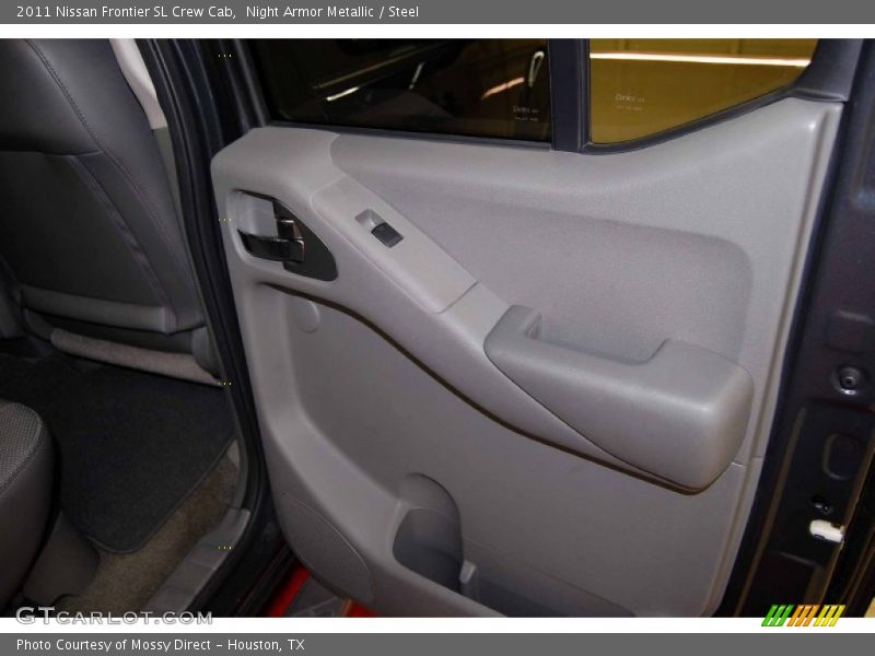 Night Armor Metallic / Steel 2011 Nissan Frontier SL Crew Cab