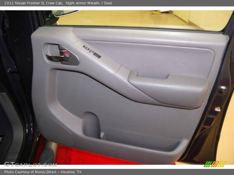 Night Armor Metallic / Steel 2011 Nissan Frontier SL Crew Cab