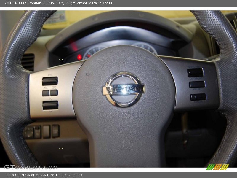 Night Armor Metallic / Steel 2011 Nissan Frontier SL Crew Cab