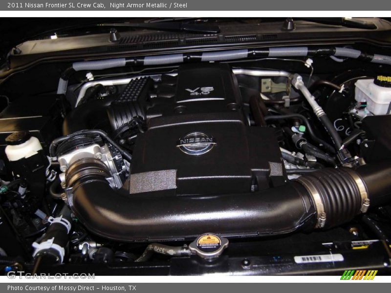 Night Armor Metallic / Steel 2011 Nissan Frontier SL Crew Cab