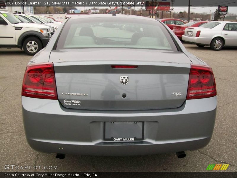 Silver Steel Metallic / Dark Slate Gray/Light Slate Gray 2007 Dodge Charger R/T