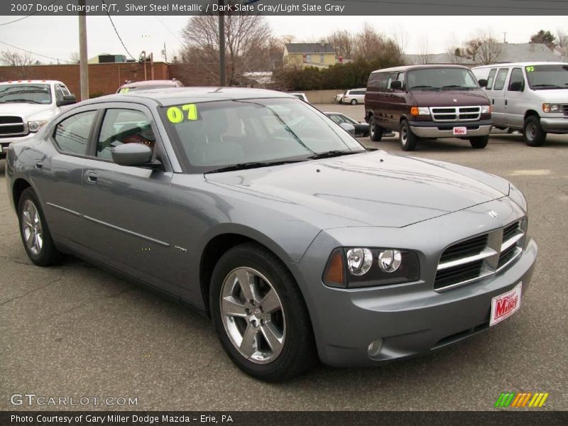 Silver Steel Metallic / Dark Slate Gray/Light Slate Gray 2007 Dodge Charger R/T