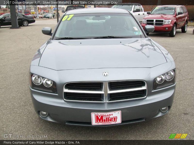 Silver Steel Metallic / Dark Slate Gray/Light Slate Gray 2007 Dodge Charger R/T