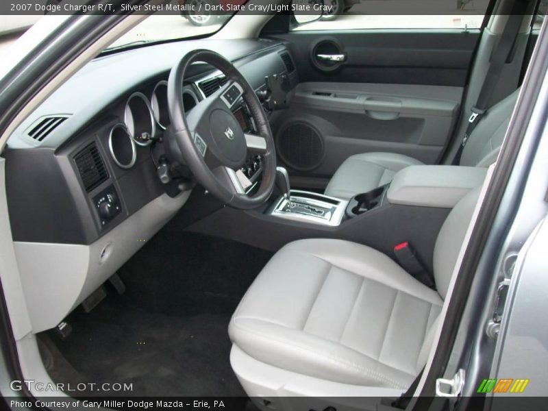 Silver Steel Metallic / Dark Slate Gray/Light Slate Gray 2007 Dodge Charger R/T