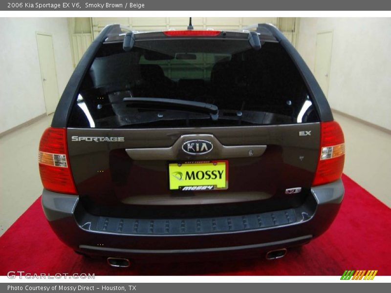 Smoky Brown / Beige 2006 Kia Sportage EX V6
