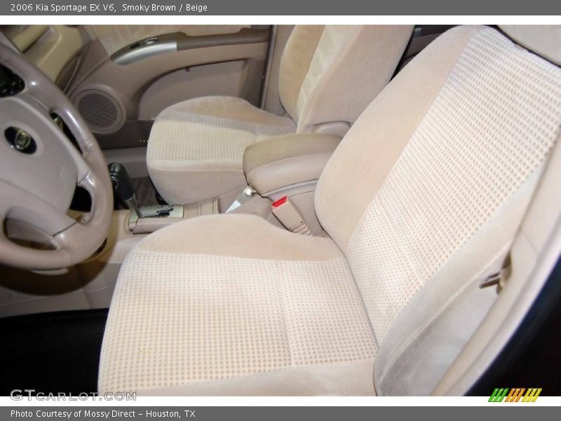  2006 Sportage EX V6 Beige Interior