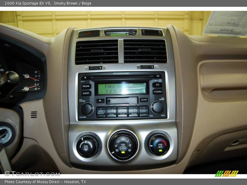 Controls of 2006 Sportage EX V6