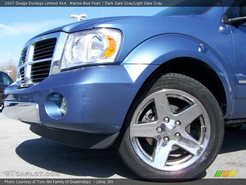 Marine Blue Pearl / Dark Slate Gray/Light Slate Gray 2007 Dodge Durango Limited 4x4