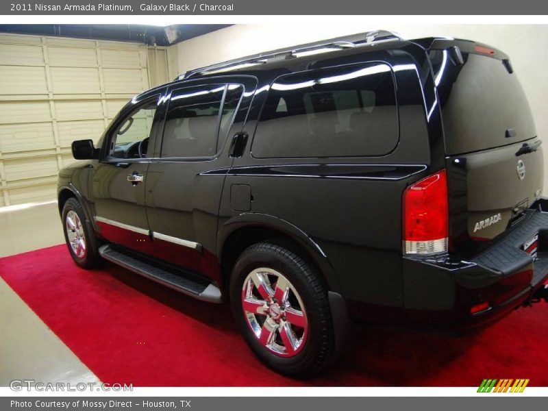 Galaxy Black / Charcoal 2011 Nissan Armada Platinum