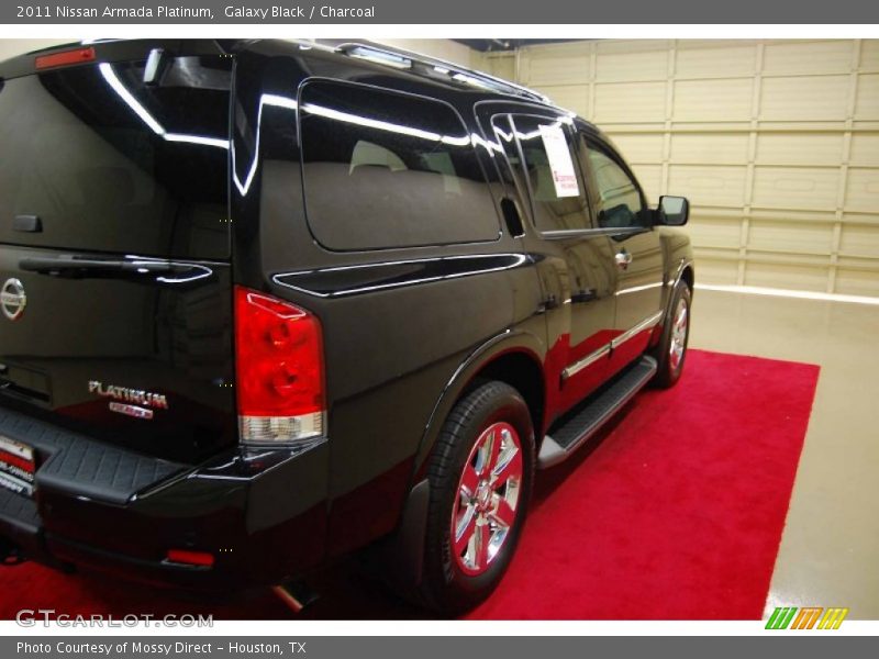 Galaxy Black / Charcoal 2011 Nissan Armada Platinum
